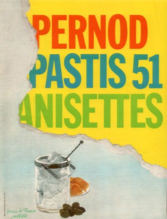 Campagne Pastis 51 années 70's