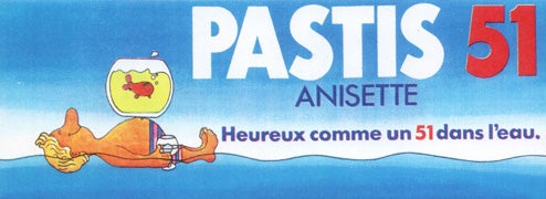 Campagne Pastis 51 années 70's